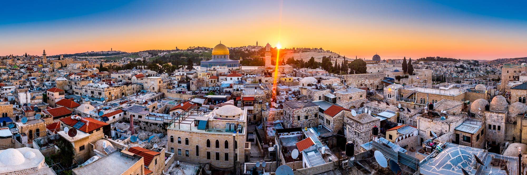 Old City at Sunset